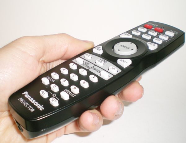 PANASONIC PT-DS100 remote control