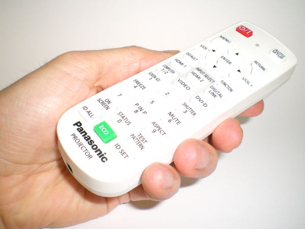 PANASONIC PT-RZ570 remote control