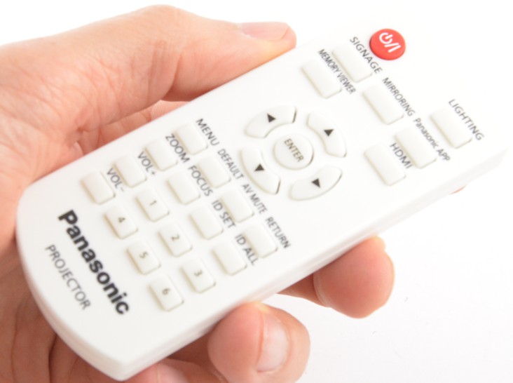 PANASONIC PT-JX200 remote control