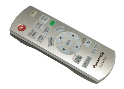 PANASONIC PT-AR100U remote control