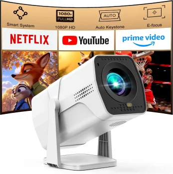 Bild PYIER Mini Beamer 1080P